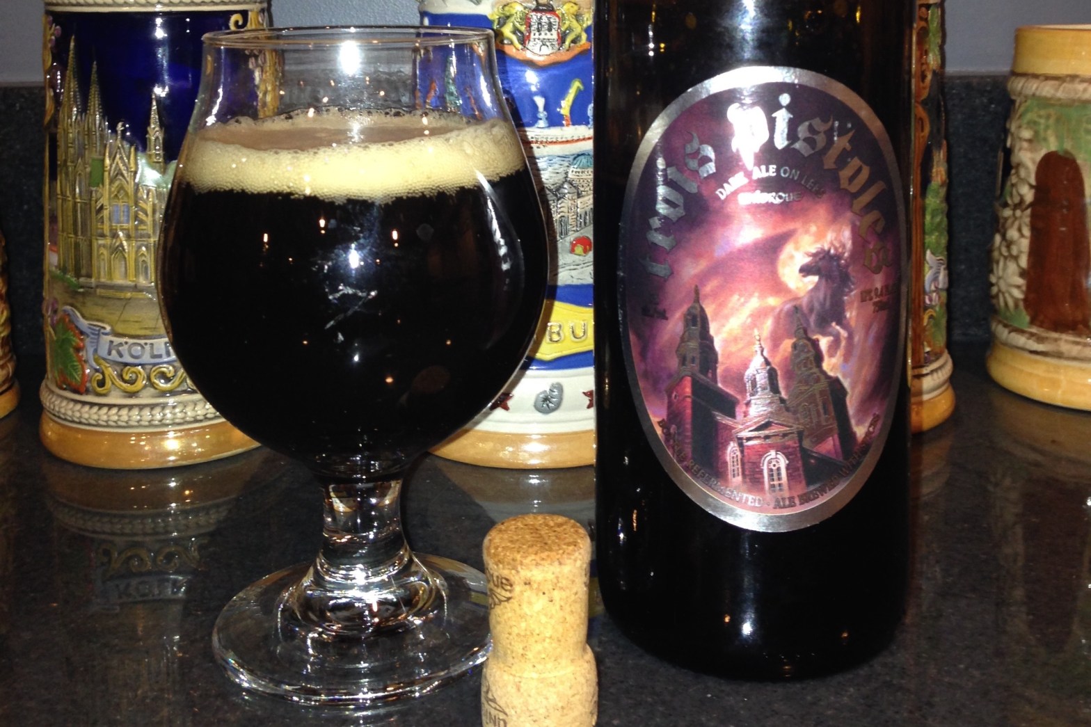 Triois Pistoles beer