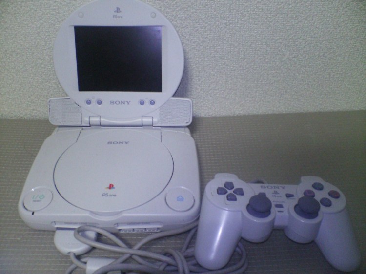 PSone with LCD screen